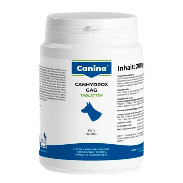 Canina Canhydrox GAG tabletes locītavām un kauliem suņiem 200 g N120